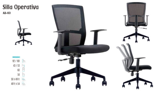 silla operativa