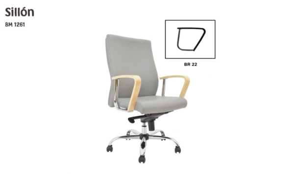 silla semiejecutiva bm1261