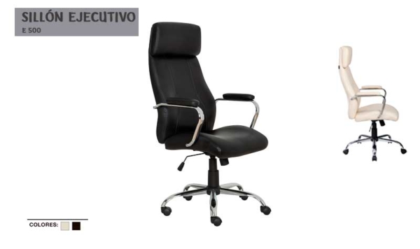 silla ejecutiva e500