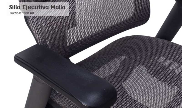 Silla Ejecutiva Malla GCSEJE 1500 GR