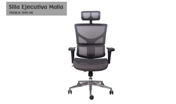 Silla Ejecutiva Malla GCSEJE 1500 GR