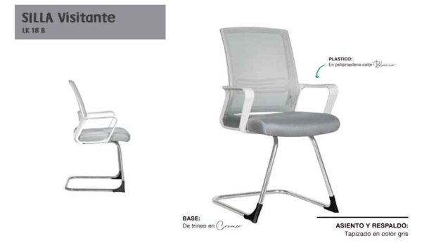 Silla Visitante LK-18B