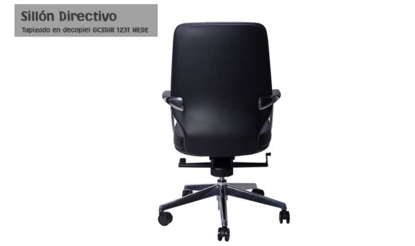 Sillón Directivo en decopiel con respaldo Bajo GCSDIR 1231 NEDE