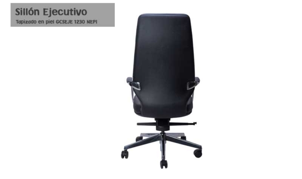 Sillón Ejecutivo en Piel con respaldo Alto GCSEJE 1230 NEPI