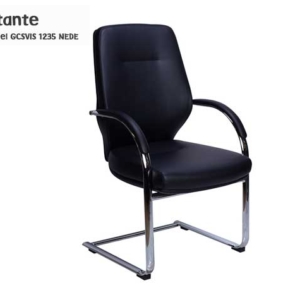 Sillón Visitante en decopiel con respaldo Bajo GCSVIS 1235 NEDE