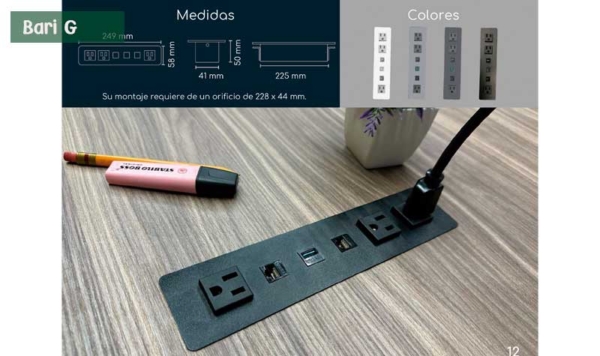 Empotrables Multicontactos Bari g