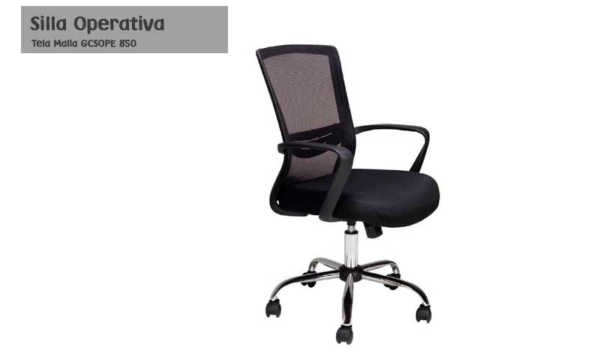 Silla Operativa Tela Malla GCSOPE 850