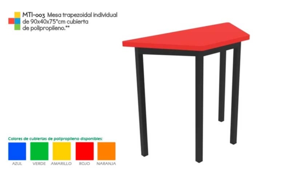 Mesa Trapezoidal individual