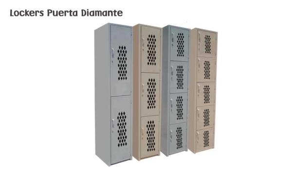 lockers puerta diamante